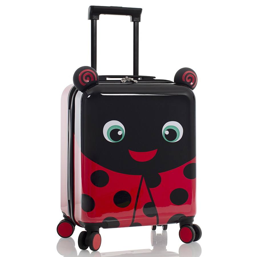 Balo trẻ em Combo Heys Vali + Balo Super Tots Spinner Lady Bug Red