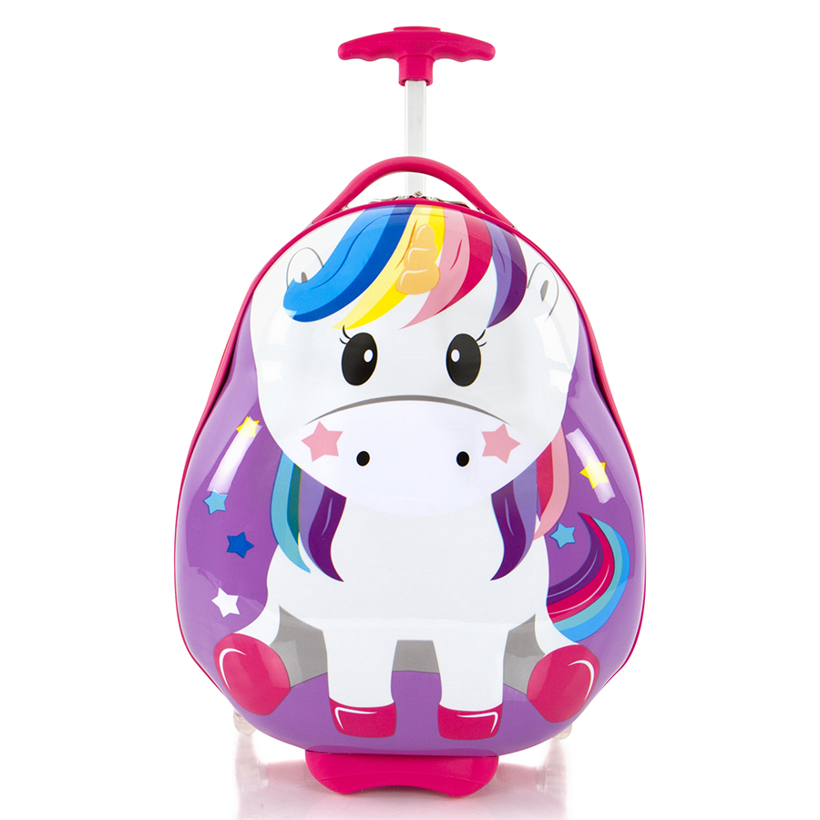 Vali Heys Vali Travel Tots Unicorn 18 inch S Pink