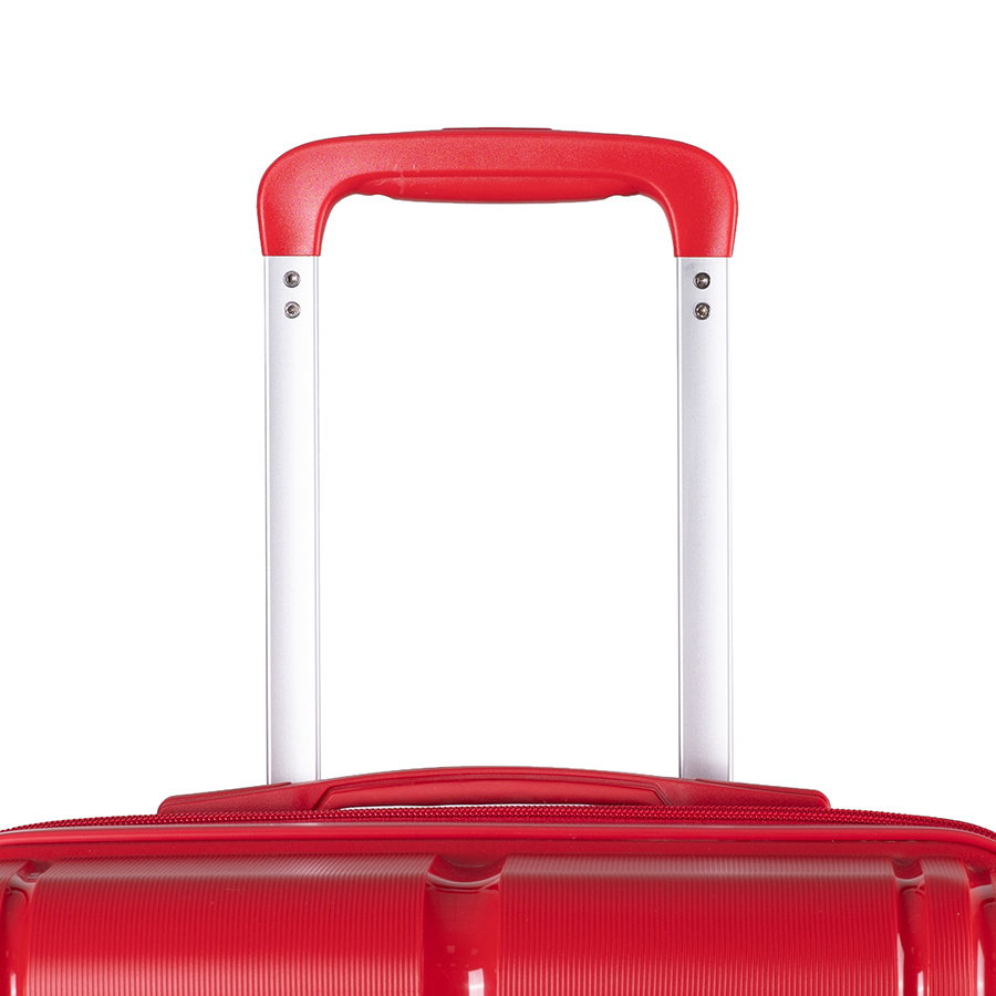 Vali kéo nhựa dẻo Combo 2 Vali Larita Siro Size M + L Red