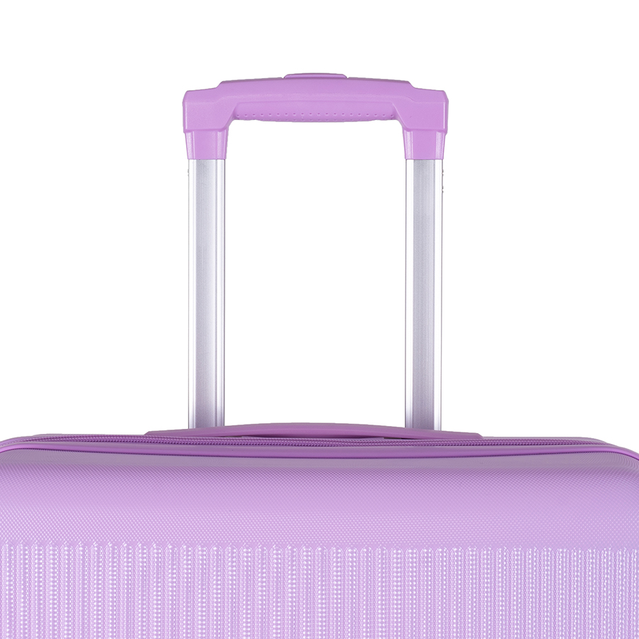 Vali kéo nhựa dẻo Combo 2 Vali Larita Vela Size S + L Purple