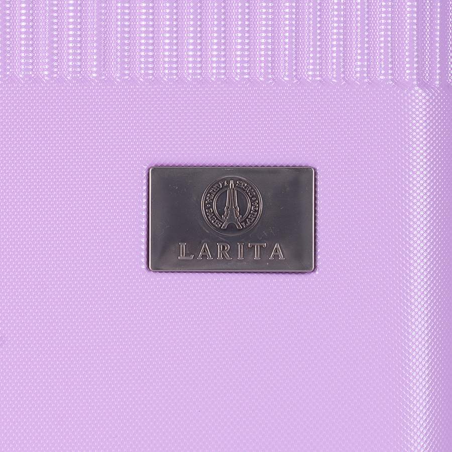 Vali kéo nhựa dẻo Combo 2 Vali Larita Vela Size M + L Purple