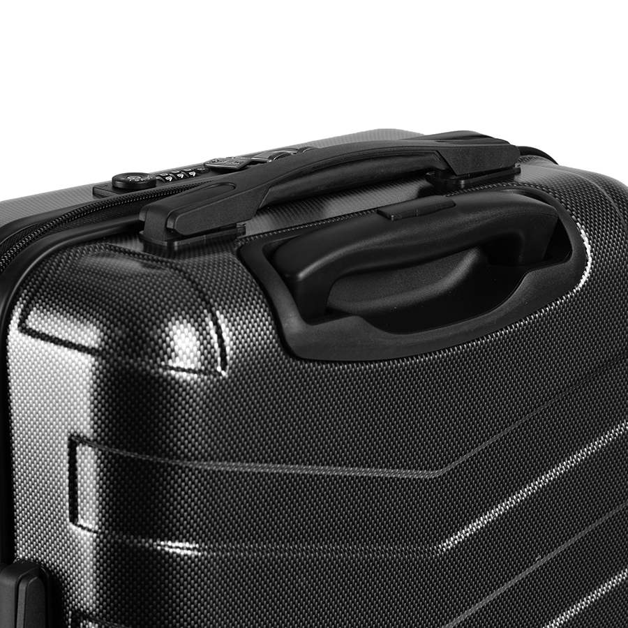 Vali kéo nhựa dẻo Pisani Vitta 8359_20 S Black Carbon