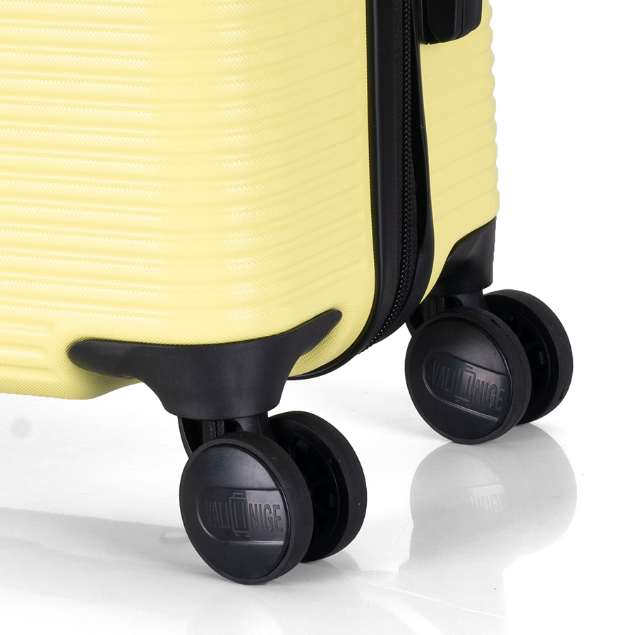 Vali kéo nhựa cứng Valinice Rosa BR23_20 S Yellow
