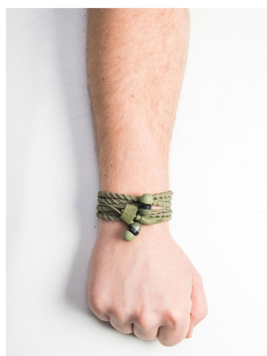 Phụ kiện du lịch Wraps Classic Wristband Headphones WrapsCCAM S Camo